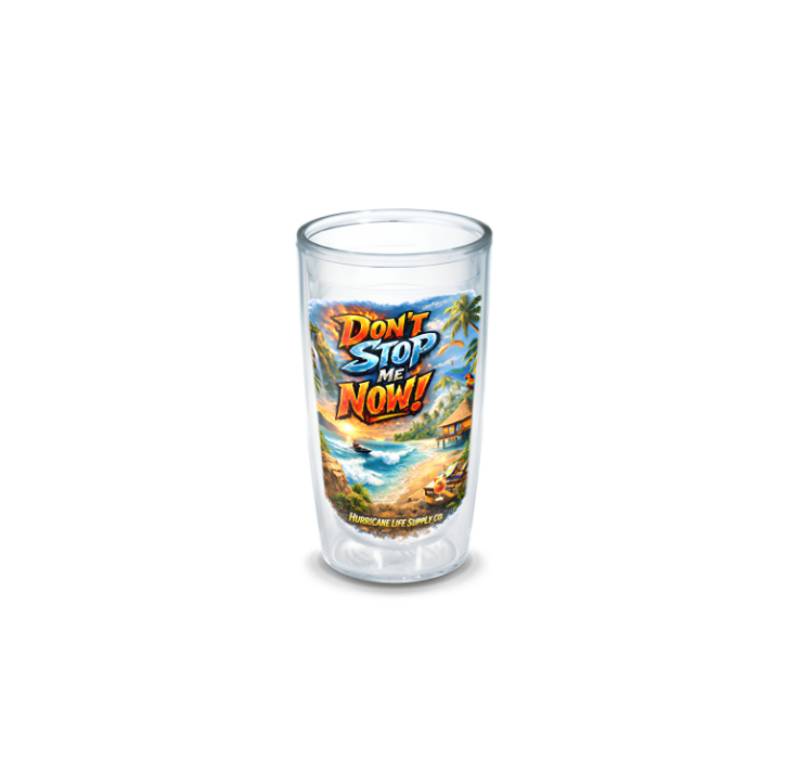 Gobelet isotherme Hurricane Life Supply Co Don't Stop Now 473 ml