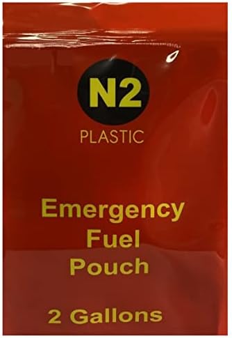 2-Gallon Foldable Gas Pouch for Motorcycles, Cars & Emergency Storage
