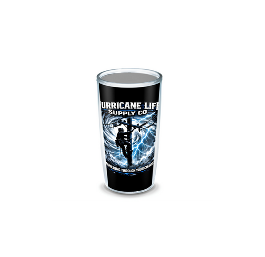 Hurricane Life Supply Co Power Insulated Tumbler 16oz.