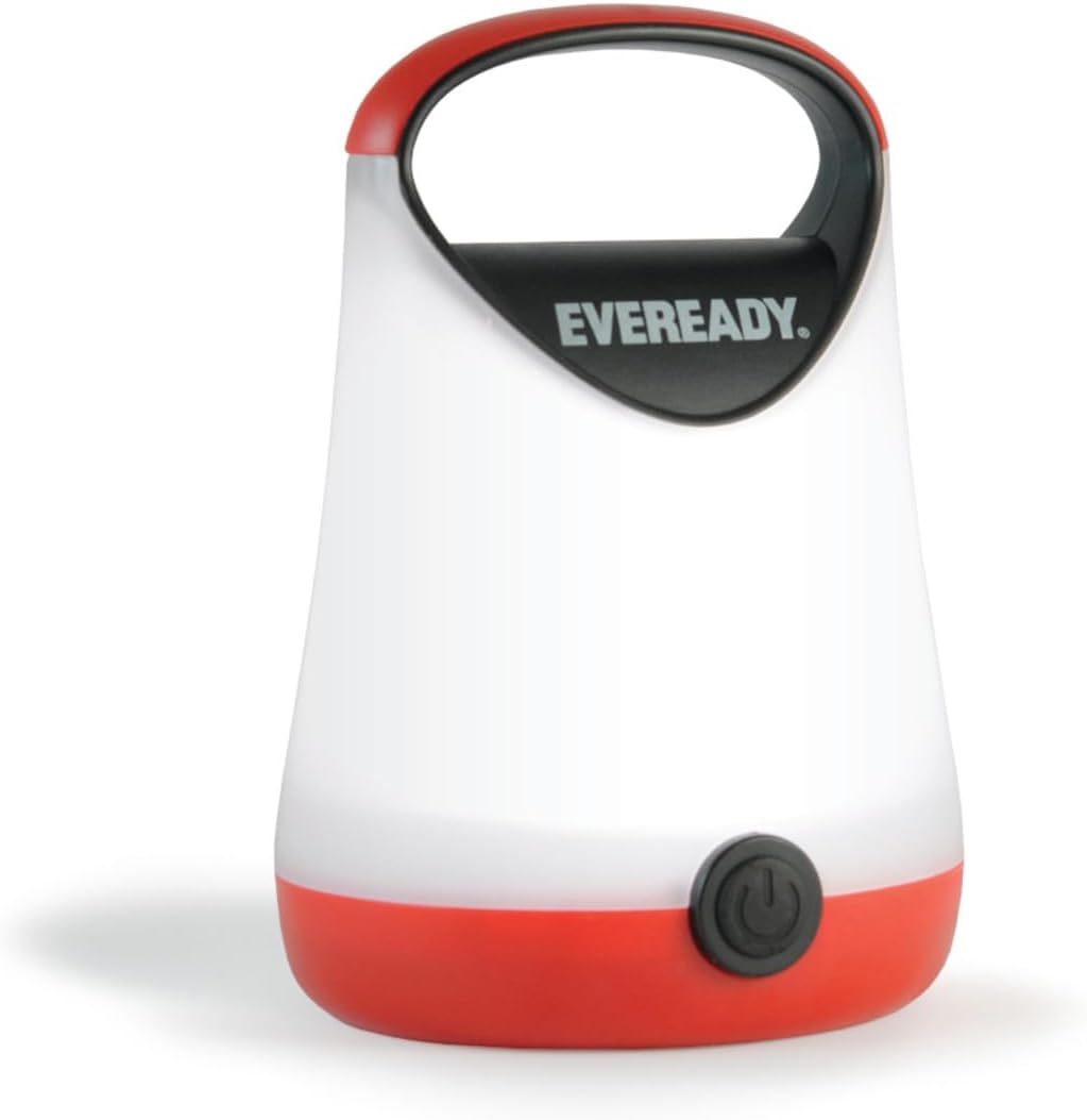Eveready LED Camping Lantern X-250, 2-Pack, Water-Resistant, 100-Hour Runtime