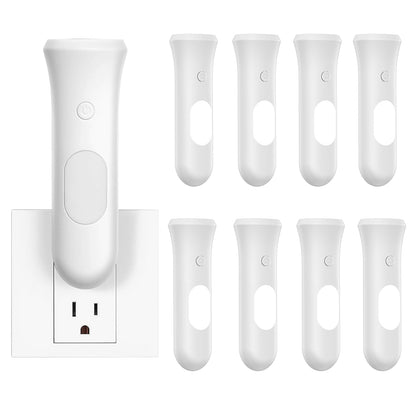 ROSSEX 4 in 1 Emergency Lights for Home Power Failure, 3 Pcs Rechargeable LED Flashlight Plug in Wall, Automatic Turn-On Power Outage Night Light Flashlight for Hurricane Preparedness Items