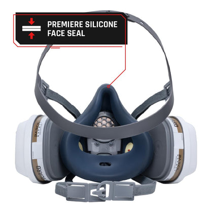 Parcil Distribution Full-Face Respirator and Filter Options