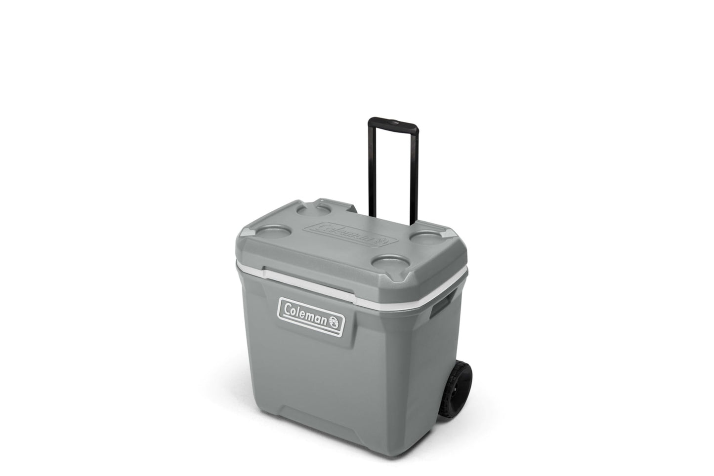 Coleman Classic Series Insulated Portable Rolling Cooler with Wheels, Leak-Resistant Outdoor Hard Cooler Keeps Ice up to 5 Days, 100-Quart