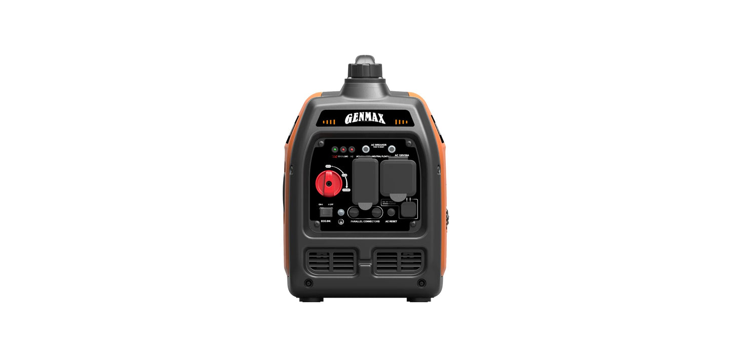 GENMAX Generator，EPA Compliant, Eco-Mode Feature, Ultra Lightweight for Backup Home Use & Camping