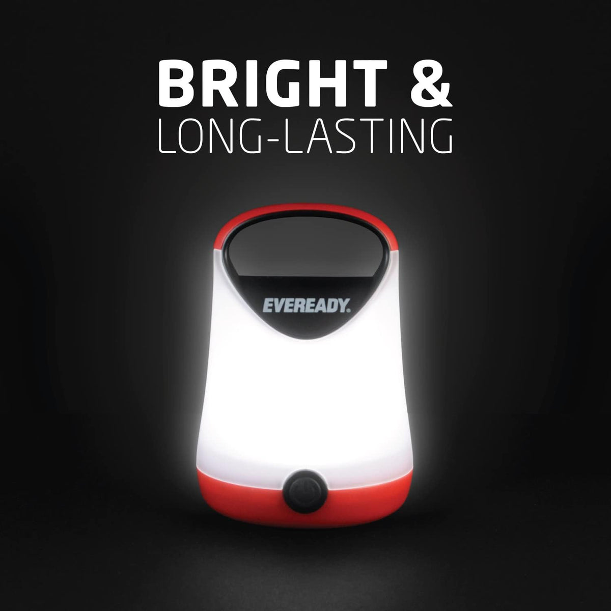Eveready LED Camping Lantern X-250, 2-Pack, Water-Resistant, 100-Hour Runtime