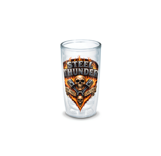 Hurricane Life Supply Co Ride Free. Live Loud. Insulated Tumbler 16 oz.