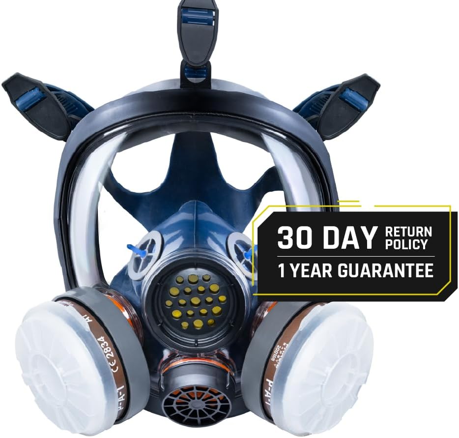 Parcil Distribution Full-Face Respirator and Filter Options