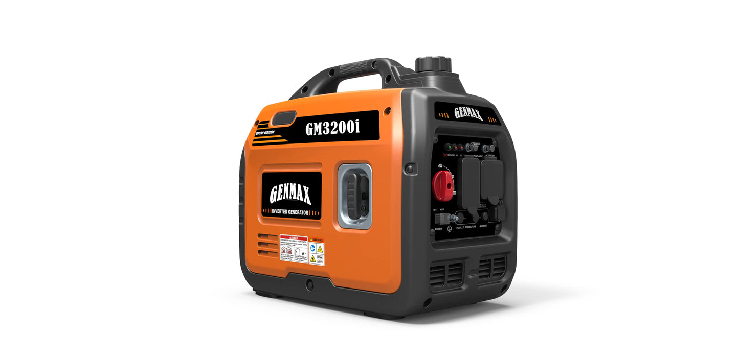 GENMAX Generator，EPA Compliant, Eco-Mode Feature, Ultra Lightweight for Backup Home Use & Camping