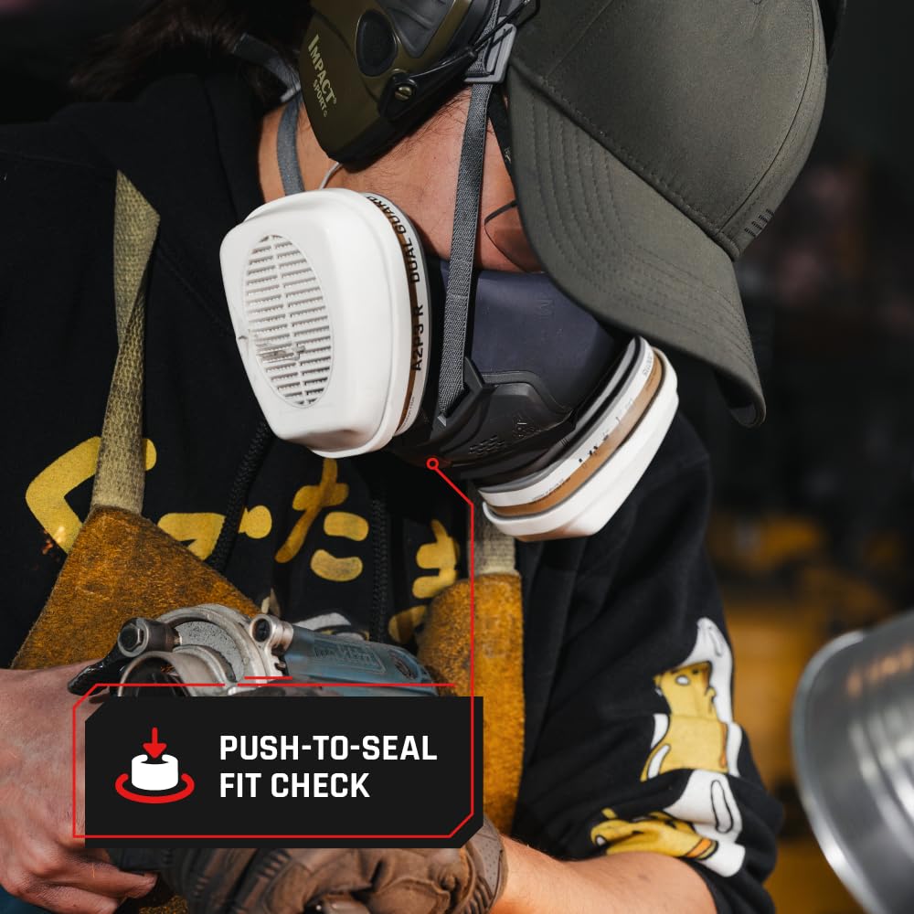 Parcil Distribution Full-Face Respirator and Filter Options