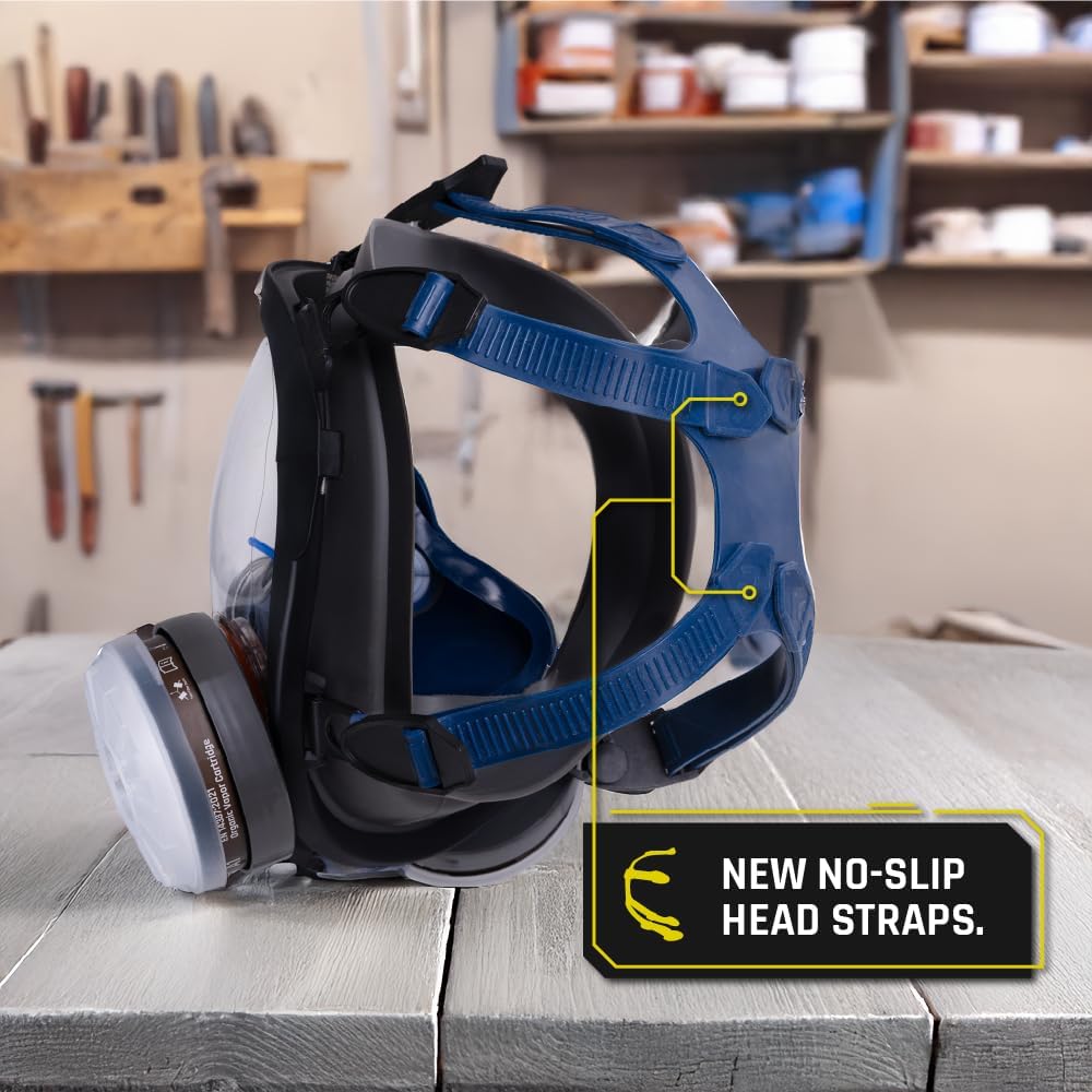 Parcil Distribution Full-Face Respirator and Filter Options