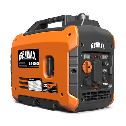 GENMAX Generator，EPA Compliant, Eco-Mode Feature, Ultra Lightweight for Backup Home Use & Camping