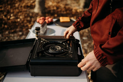 GasOne GS-3400P Dual-Fuel Propane/Butane Camping Stove with Carrying Case