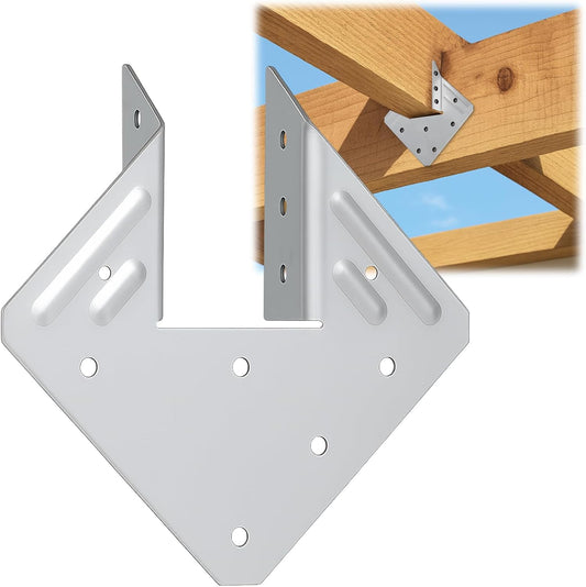 20 Pcs Hurricane Ties Clips,18-Gauge Joist Hangers