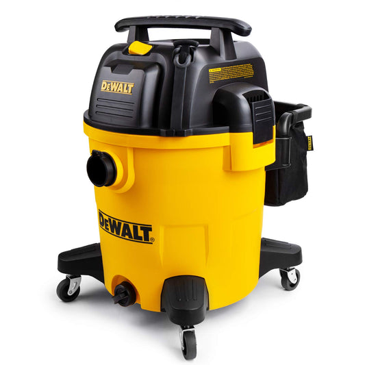 DEWALT DXV05P 5-Gallon Wet/Dry Vac, 4 Peak HP, 1-7/8-Inch Hose, Yellow