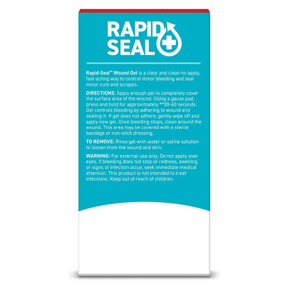 Rapid-Seal Hemostatic Wound Gel, 2 Tube, Stops Bleeding in Seconds