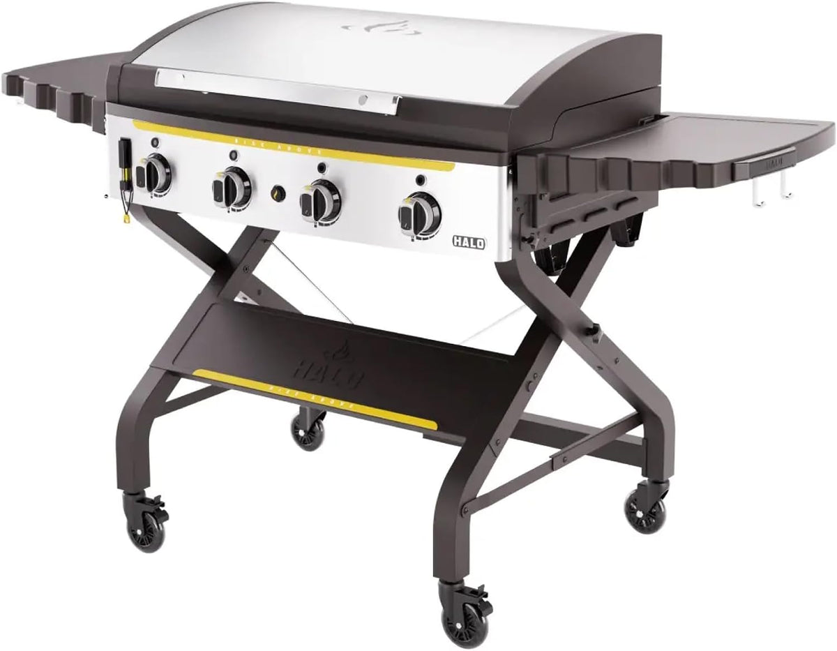 HALO Elite4B Outdoor Griddle, 4-Burner, 720 sq. in. Wind-Resistant Propane Cooking Surface