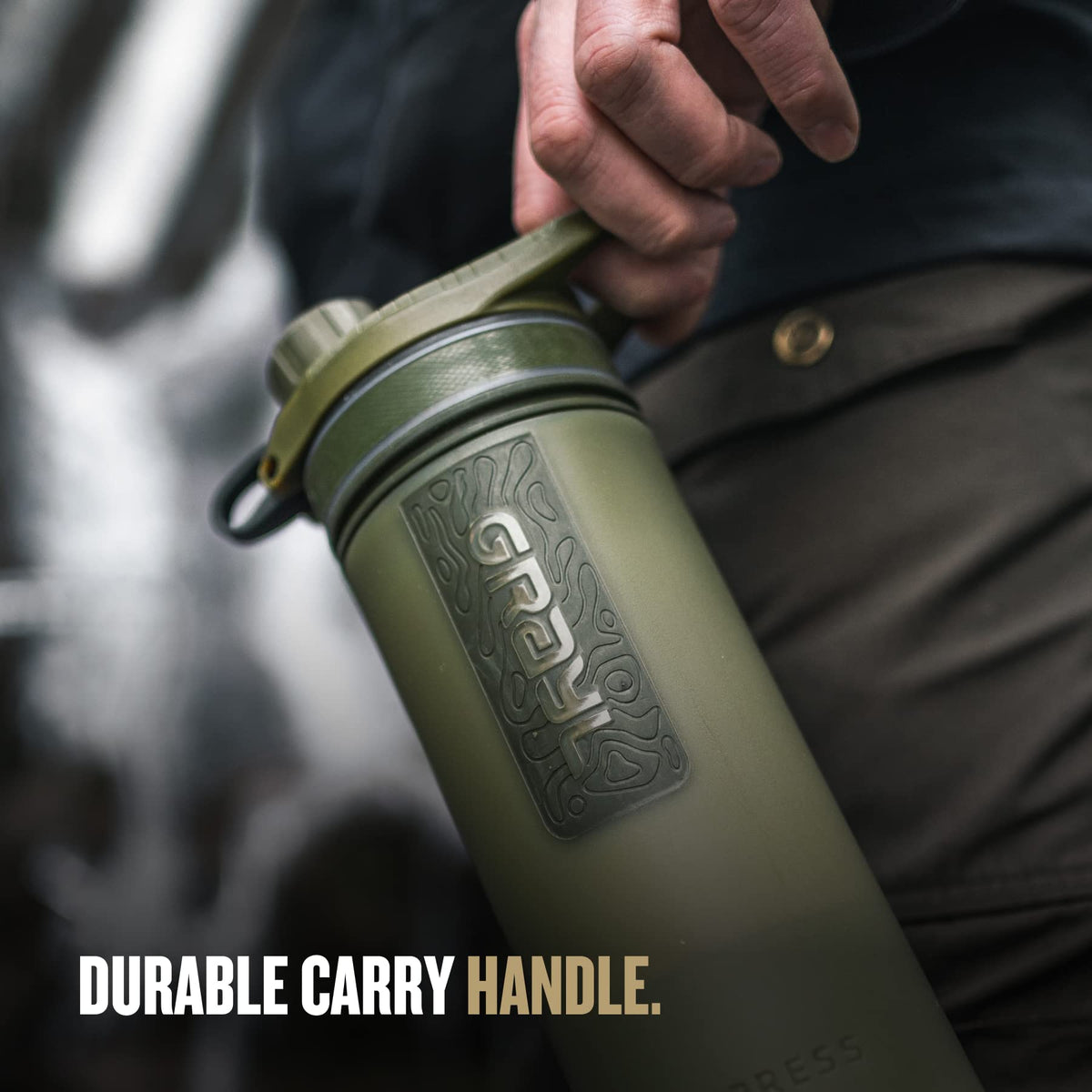 GRAYL GeoPress 24 oz Water Purifier Bottle