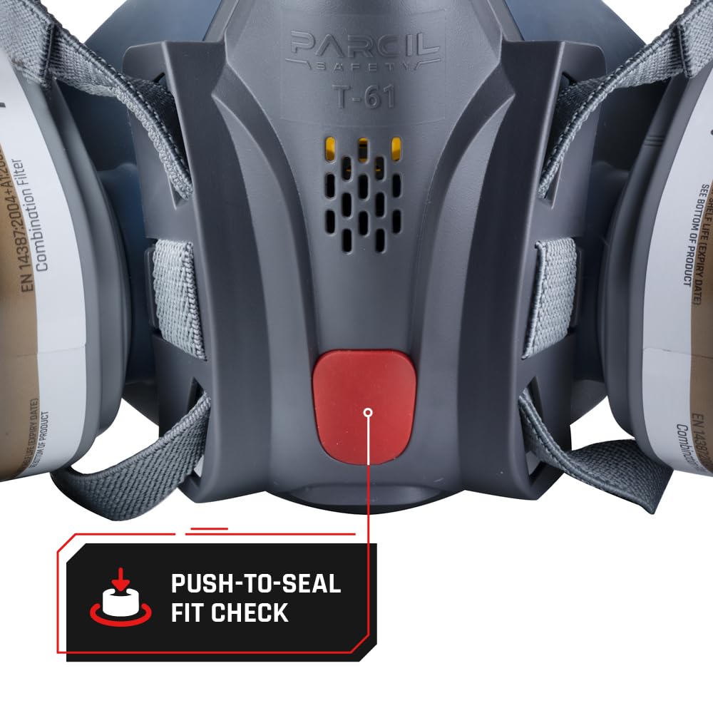 Parcil Distribution Full-Face Respirator and Filter Options