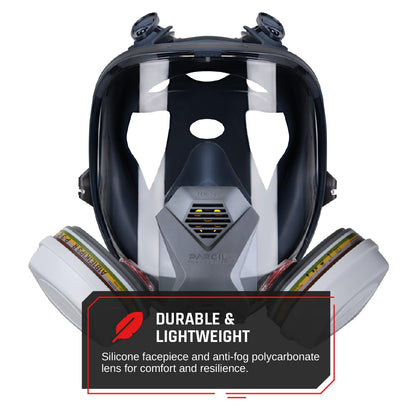 Parcil Distribution Full-Face Respirator and Filter Options