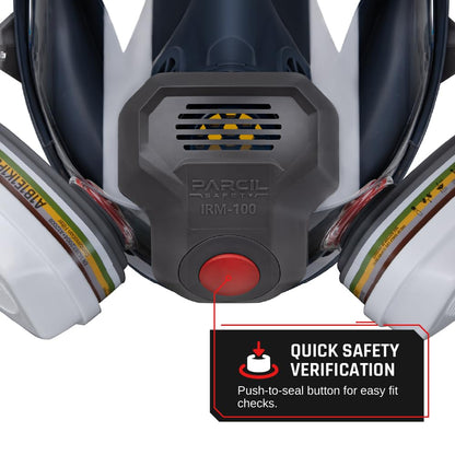 Parcil Distribution Full-Face Respirator and Filter Options