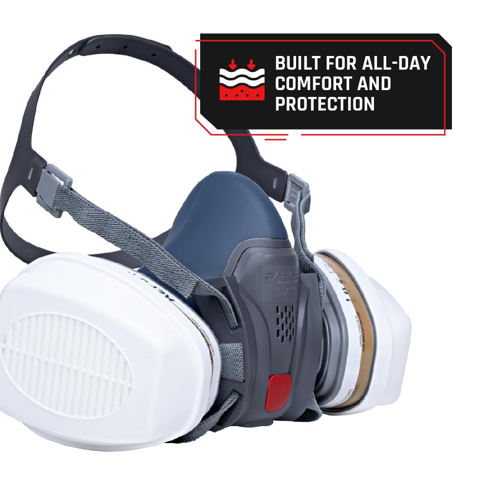 Parcil Distribution Full-Face Respirator and Filter Options