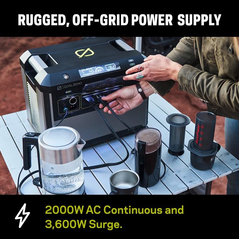 Goal Zero Yeti 1500 Portable Power Station, 1505Wh LiFePO4