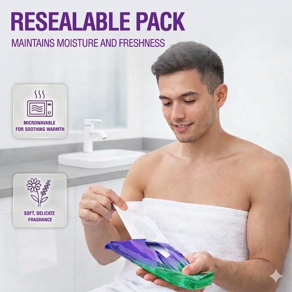 OPTEEL Super Thick Bathing Wipes for Adults Bathing No Rinse – Full Body Shower Wipe, Ideal for Men, Women & Elderly – Extra Large & Soft Travel Wipes Perfect Alternative to Shower – 8 Packs (80ct)