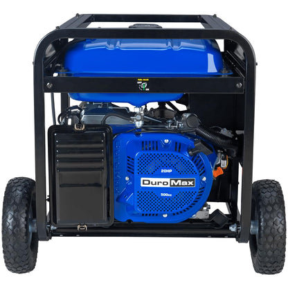DuroMax XP12000EH 12,000-Watt Dual Fuel Portable Generator – Gas & Propane, Electric Start, Whole Home Backup Power, Transfer Switch Ready, RV & Emergency Ready