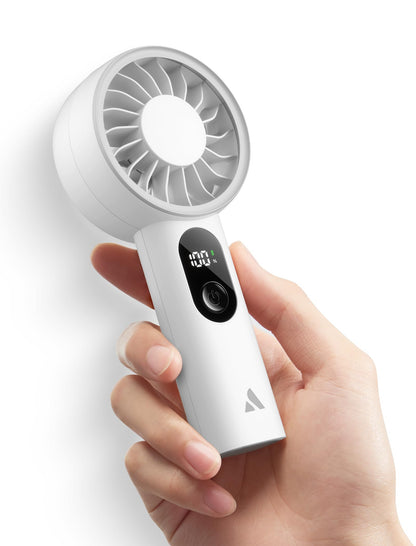 Aecooly Mighty Portable Fan, Powerful Handheld Fan, USB Rechargeable