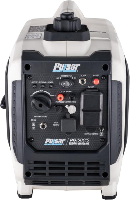Pulsar 1,500W Quiet Portable Inverter Generator