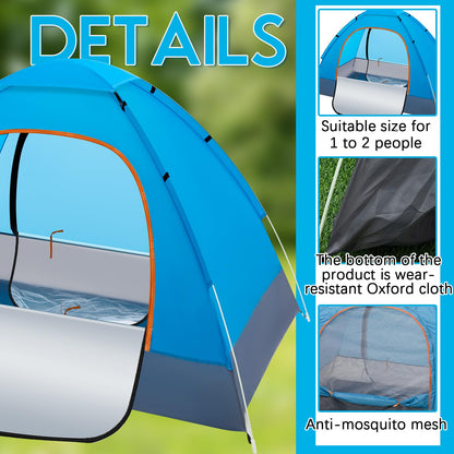 Bulk Pop-Up Camping Tents, 5, 10 or 15 Pack