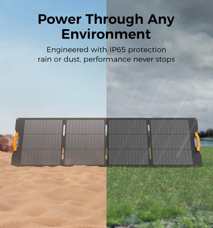 UDPOWER S1200 Solar Generator Kit, 1190Wh, 1200W, with 120W Panel