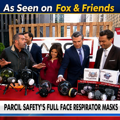 Parcil Distribution Full-Face Respirator and Filter Options