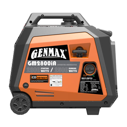 GENMAX Generator，EPA Compliant, Eco-Mode Feature, Ultra Lightweight for Backup Home Use & Camping