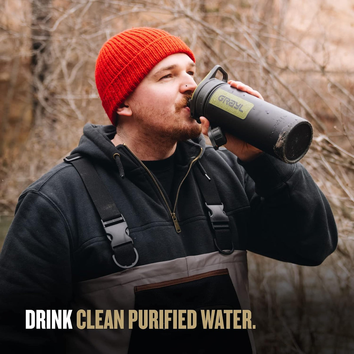 GRAYL GeoPress 24 oz Water Purifier Bottle
