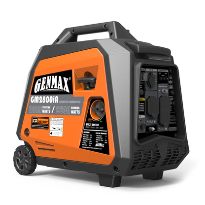 GENMAX Generator，EPA Compliant, Eco-Mode Feature, Ultra Lightweight for Backup Home Use & Camping