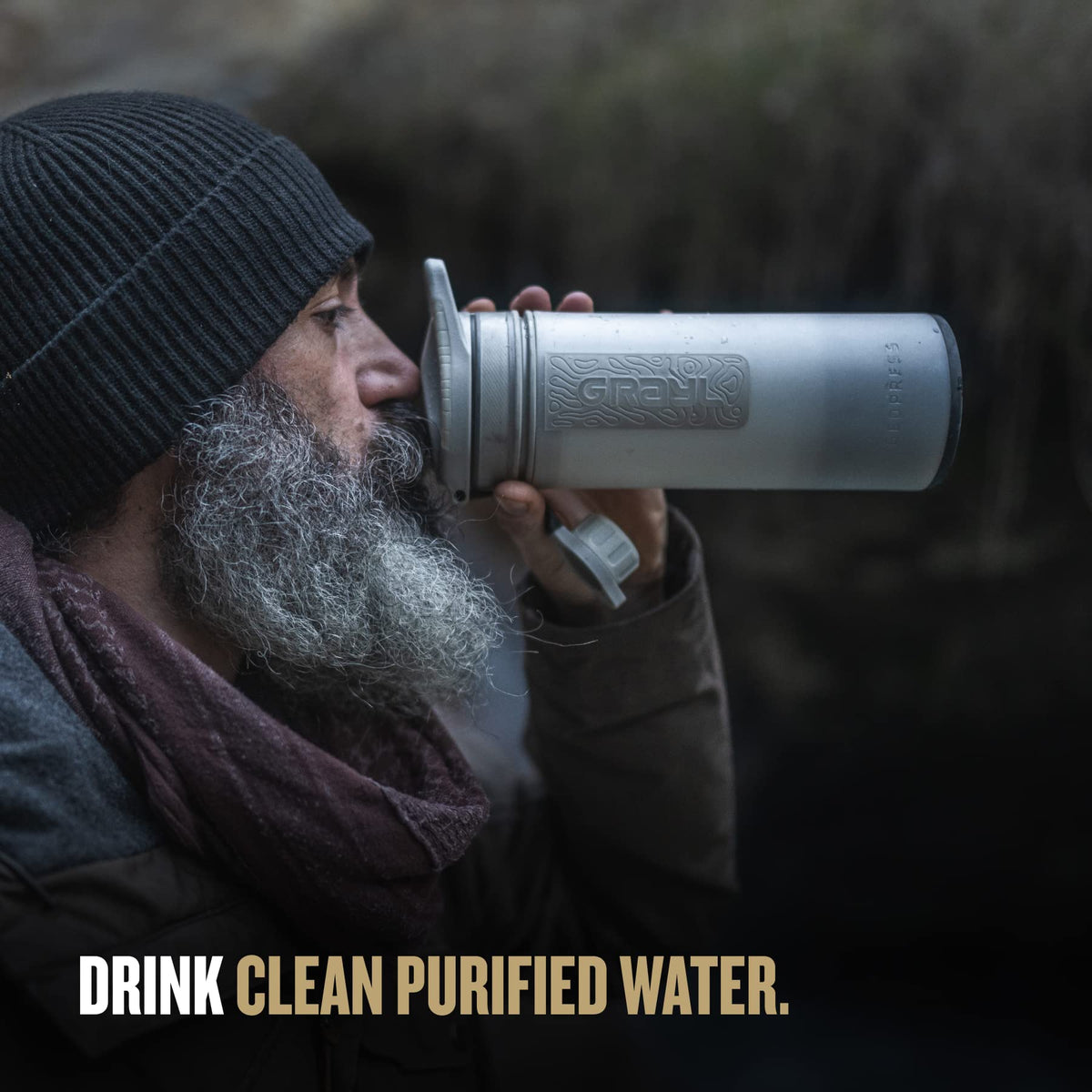 GRAYL GeoPress 24 oz Water Purifier Bottle