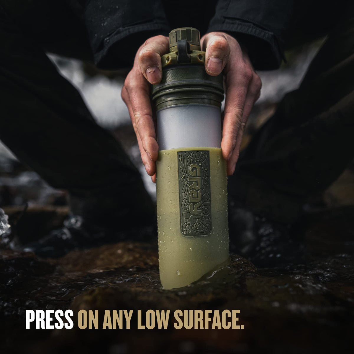 GRAYL GeoPress 24 oz Water Purifier Bottle