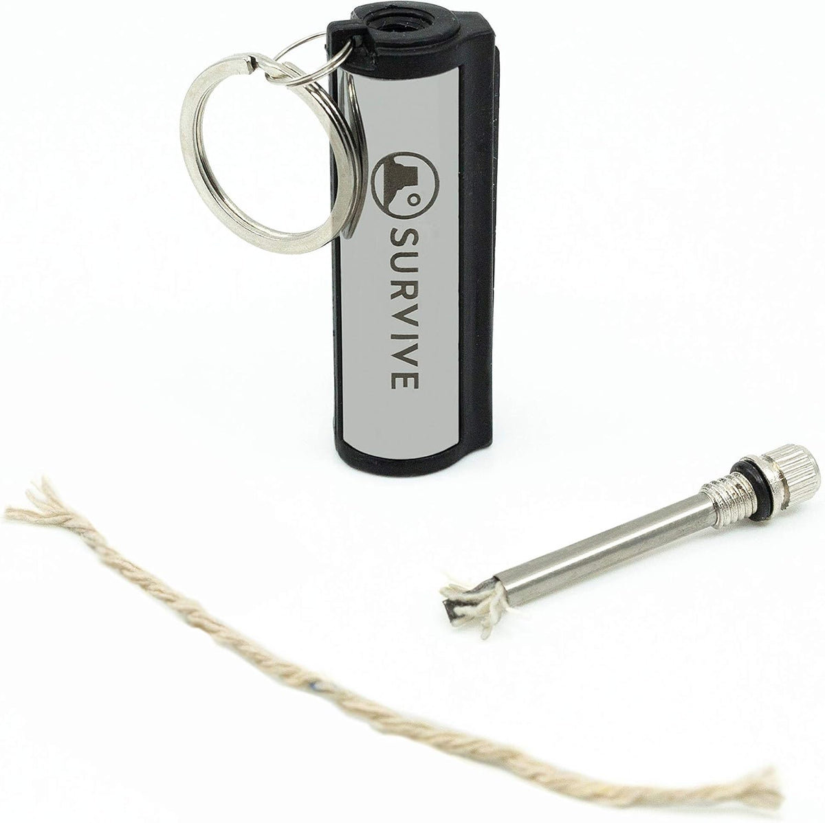 Permanent Match Fire Starter Keychain, Pack of 5