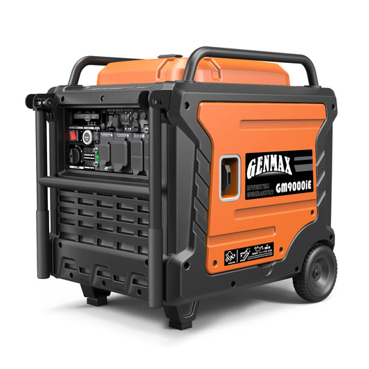 GENMAX Generator，EPA Compliant, Eco-Mode Feature, Ultra Lightweight for Backup Home Use & Camping