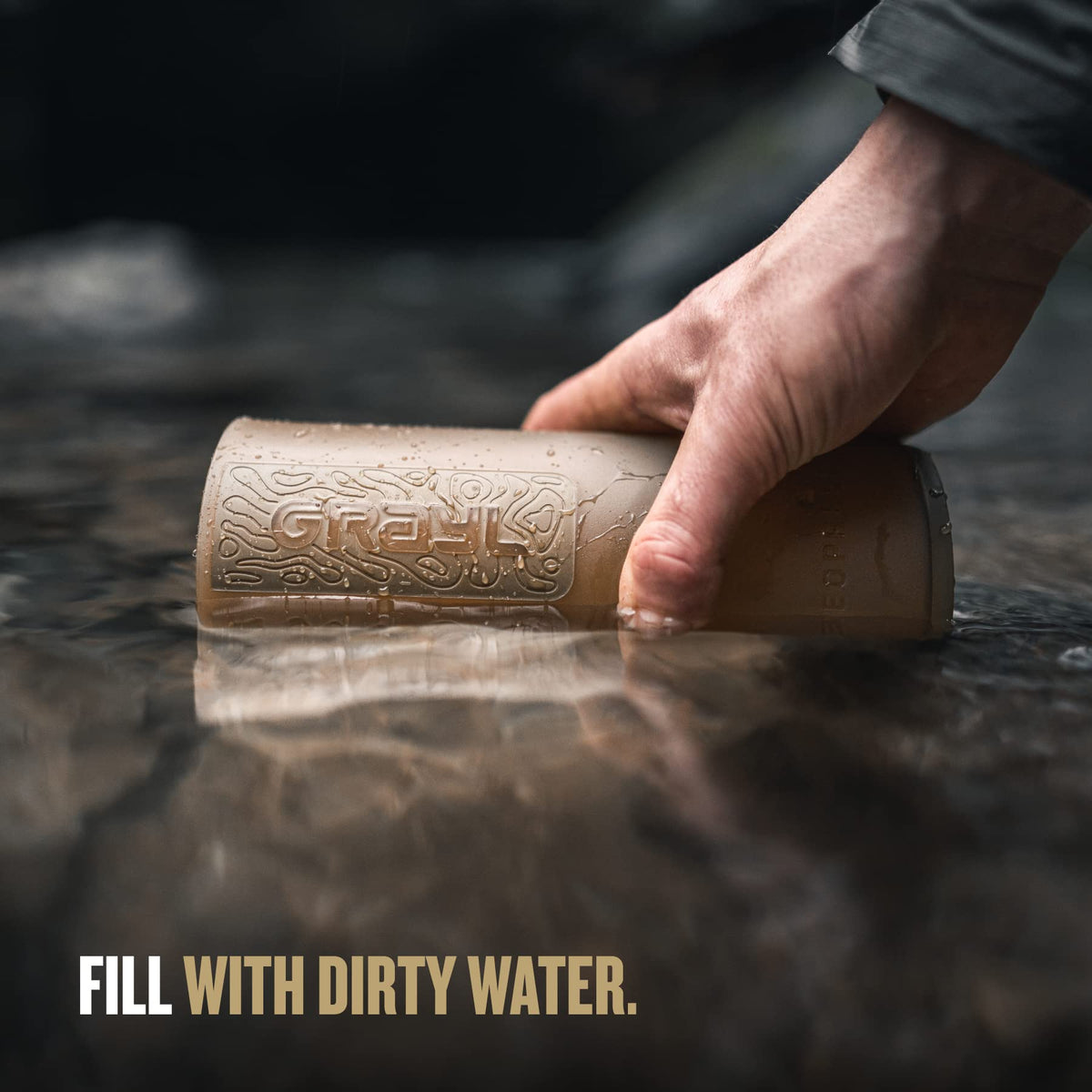 GRAYL GeoPress 24 oz Water Purifier Bottle