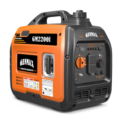 GENMAX Generator，EPA Compliant, Eco-Mode Feature, Ultra Lightweight for Backup Home Use & Camping