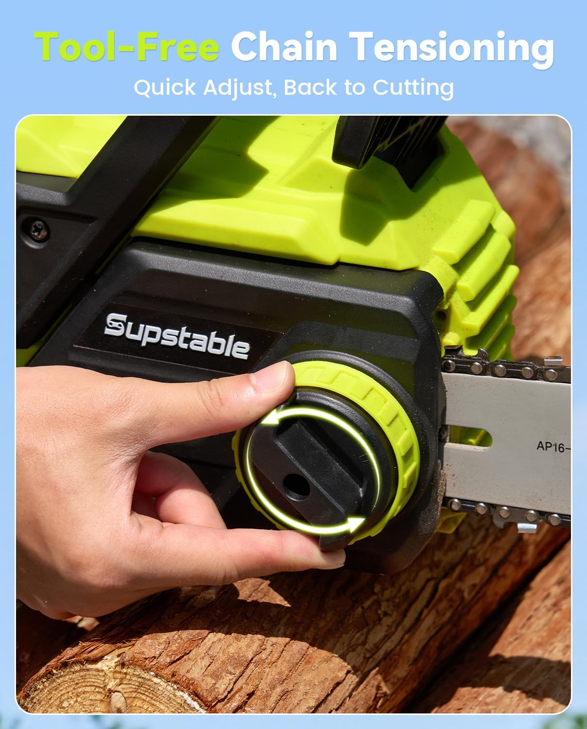 Mini Chainsaw Cordless, 8 Inch & 6 Inch Electric Chainsaw Battery Powered, 1000W Brushless Handheld Power Chain Saw with 2 Batteries, Small Tree Saw for Branch Trimming Wood Cutting