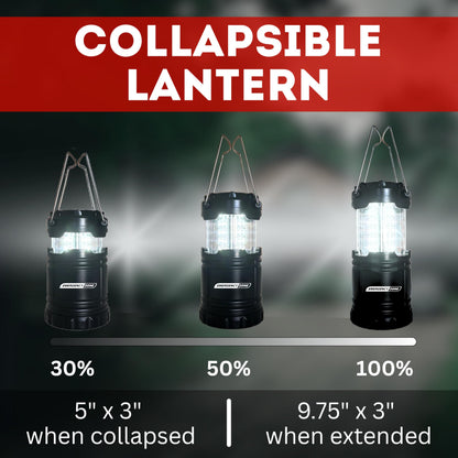 Emergency Zone Power Outage Emergency Kit - Items to Provide Light in Durable Nylon Pouch
