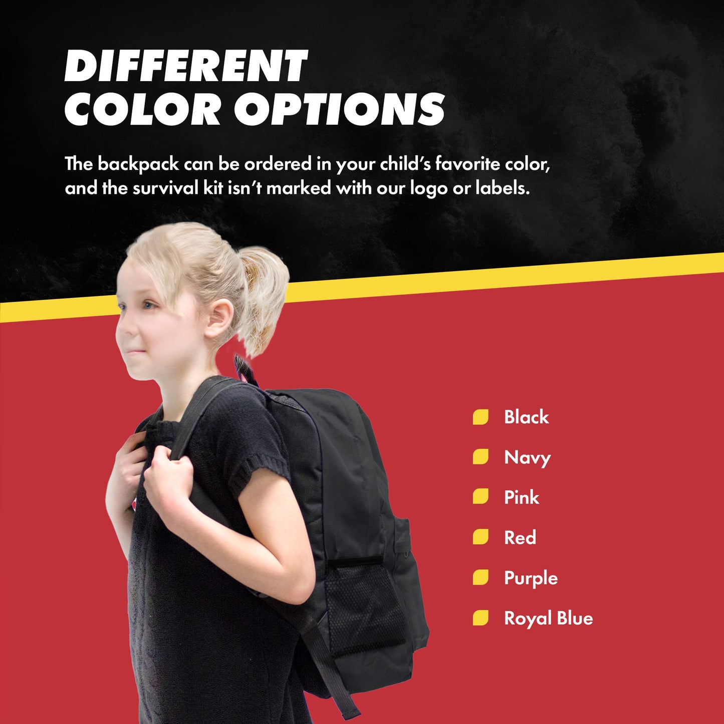 Emergency Zone - Keep-Me-Safe Children's Deluxe 72-Hr Emergency Survival Kit