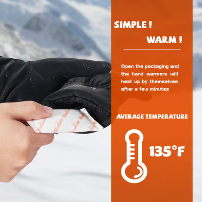 WarmSpark Air-Activated Disposable Hand Warmers, 10 or 40 Pairs