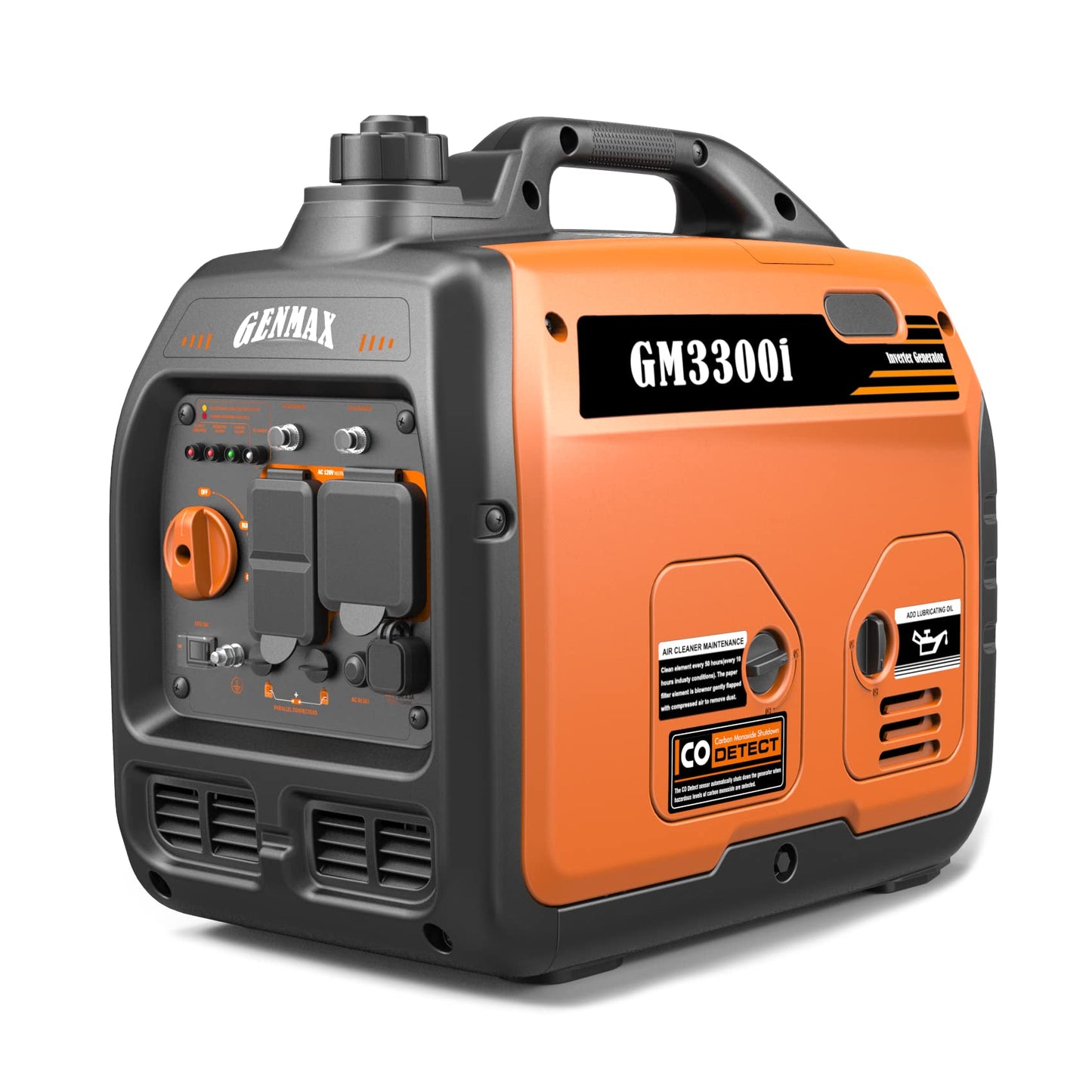 GENMAX Generator，EPA Compliant, Eco-Mode Feature, Ultra Lightweight for Backup Home Use & Camping
