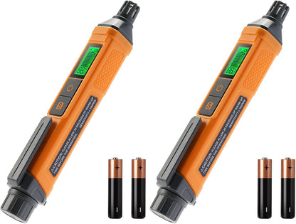 PT199 Natural Gas Leak Detector with Audible/Visual Alarm, Methane & Propane, Orange