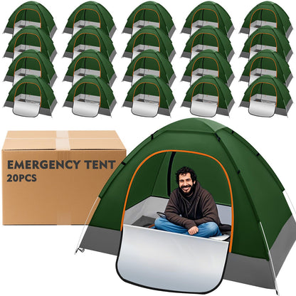 Bulk Pop-Up Camping Tents, 5, 10 or 15 Pack