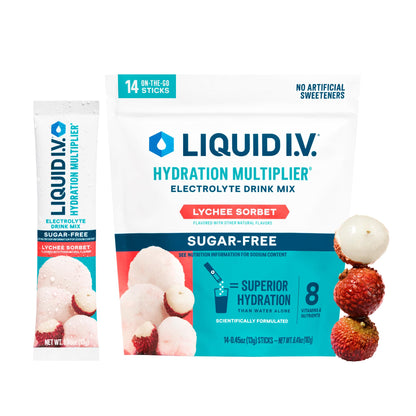 Liquid I.V. Sugar Free Electrolytes, Strawberry Watermelon, 14 Count